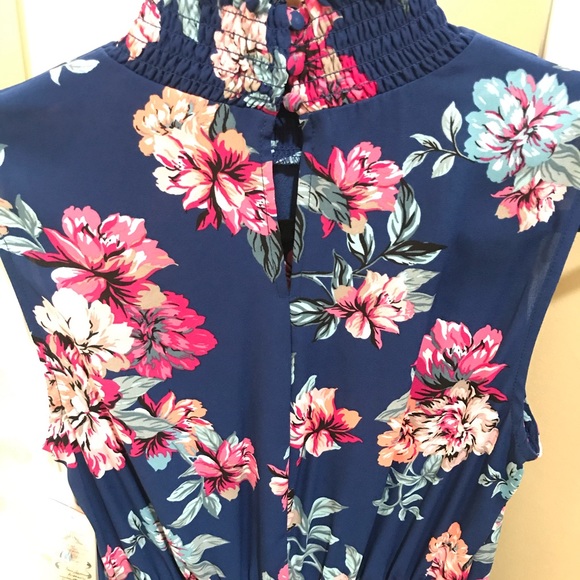 NWT Nanette Lepore Floral Highlow Dress Size 4 - Picture 4 of 7